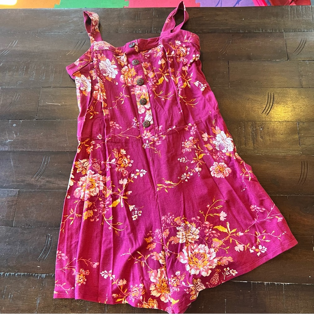 Art Class by Target Sleeveless Floral Romper